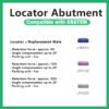 Locator基台 详情5 Locator Abutment Compatible with osstem