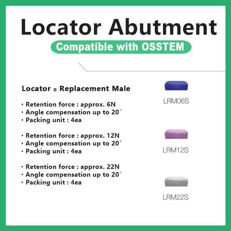 Locator基台 详情5 Locator Abutment Compatible with osstem