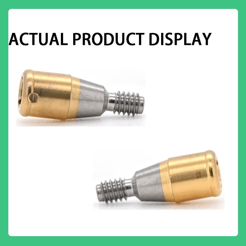Locator Abutment compatible with Dentium, Diameter 03.85, Cuff Heights: 0.5, 2.0, 3.0, 4.0, 5.0, Ref. No.: 08656, 08657, 08658, 08659, 08660