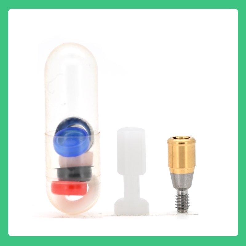 Locator Abutment compatible with Dentium, Diameter 03.85, Cuff Heights: 0.5, 2.0, 3.0, 4.0, 5.0, Ref. No.: 08656, 08657, 08658, 08659, 08660