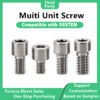 Multi unit screw compatible with OSSTEM dental implants