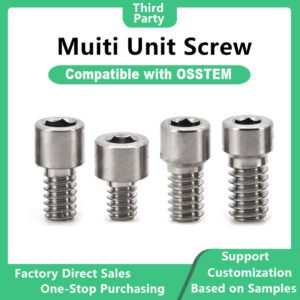 Multi unit screw compatible with OSSTEM dental implants