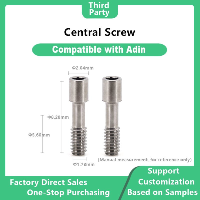 Central screw compatible with Adin