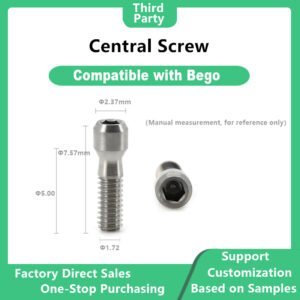Central Screw compatible with bego
