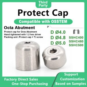 Protect cap compatible with OSSTEM dental implants