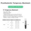 修复临时基台 详情1 Ti temporary abutment made of Ti-6Al-4V ELI compatible with Dentium SuperLine II SuperLine and Implantium systems tightening torque 15-20 N.cm