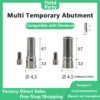 Multi Temporary Abutment compatible with Dentium Hex DØ4.5 Non-hex