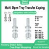 Multi Open-Tray Transfer Coping DØ4.5 and DØ5.5 compatible with Dentium, available in Hex and Non-hex types