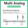 Multi analog compatible with Dentium systems tightening torque for Ti-retaining screw 25-30 N.cm