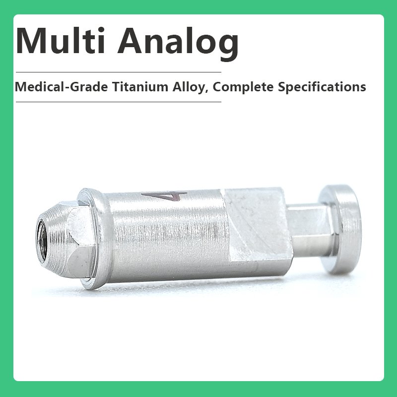 Multi analog compatible with Dentium systems tightening torque for Ti-retaining screw 25-30 N.cm