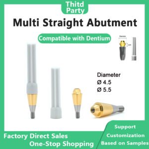 Multi Straight Abutment compatible with Dentium Diameter 04.5 05.5