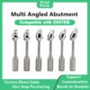 Multi Angled Abutment: Compatible with OSSTEM