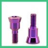 Cover Screw-RC compatible with Straumann ITI RC Closure Caps, Type: Sterile RC Closure Cap, Sizes: Small (0 mm), Large (0.5 mm), Material: Ti, Ref. No.: 024.4100S, 024.4105S