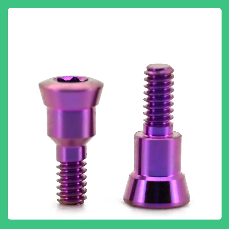 Cover Screw-RC compatible with Straumann ITI RC Closure Caps, Type: Sterile RC Closure Cap, Sizes: Small (0 mm), Large (0.5 mm), Material: Ti, Ref. No.: 024.4100S, 024.4105S