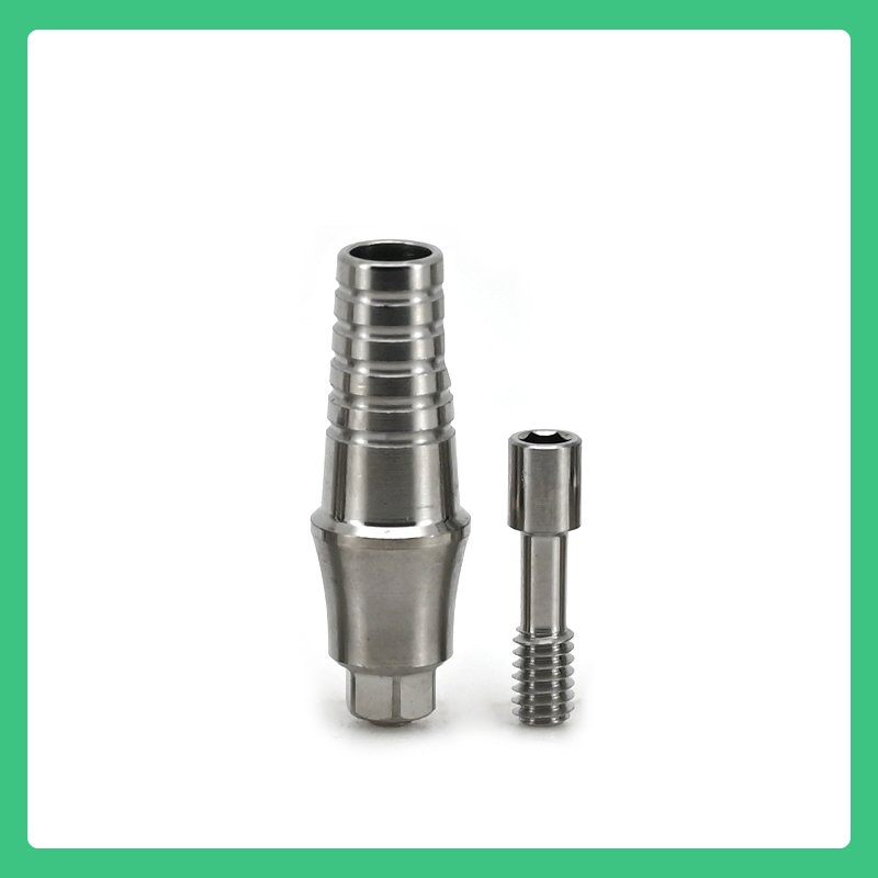Third-Party Pre-Fabricated Straight Abutment compatible with Adin