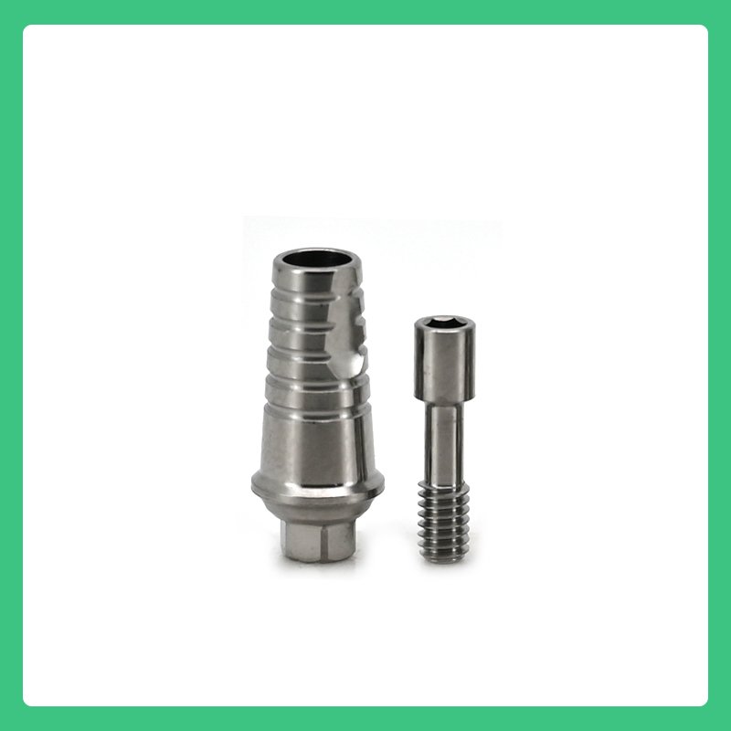 Third-Party Pre-Fabricated Straight Abutment compatible with Adin