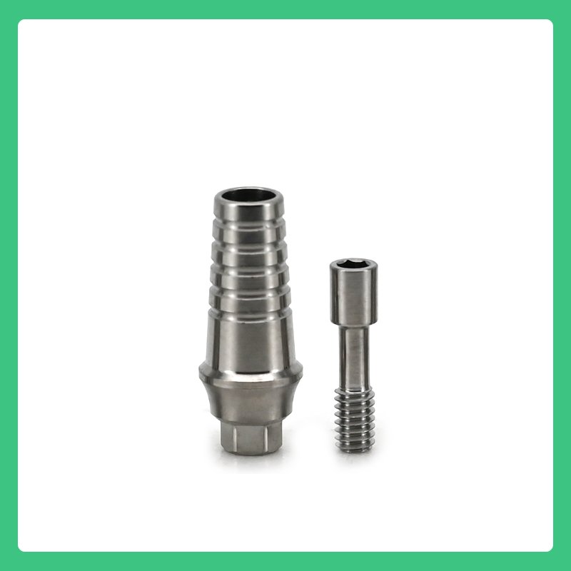 Third-Party Pre-Fabricated Straight Abutment compatible with Adin