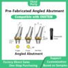 Pre-Fabricated Angled Abutment: Compatible with OSSTEM