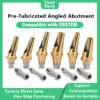 Pre-Fabricated Angled Abutment: Compatible with OSSTEM