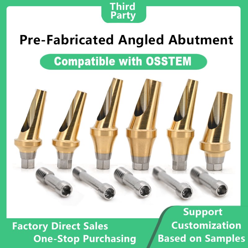 Pre-Fabricated Angled Abutment: Compatible with OSSTEM