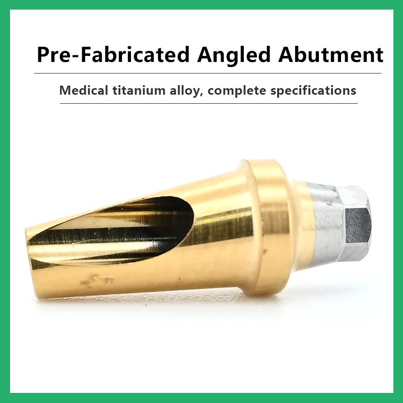 Pre-Fabricated Angled Abutment: Compatible with OSSTEM