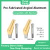 Pre-Fabricated Angled Abutment compatible with Dentium 15° DØ4.5 DØ5.5 25° DØ4.5 DØ5.5 Non-hex Hex
