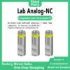 Lab Analog-NC compatible with Straumann ITI NC Bone Level Implant Analog, 11mm length, tan, designed for Narrow CrossFit (NC) implants, used for impression components.