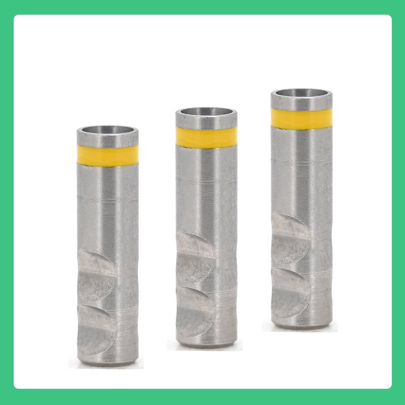 Lab Analog-NC compatible with Straumann ITI NC Bone Level Implant Analog, 11mm length, tan, designed for Narrow CrossFit (NC) implants, used for impression components.