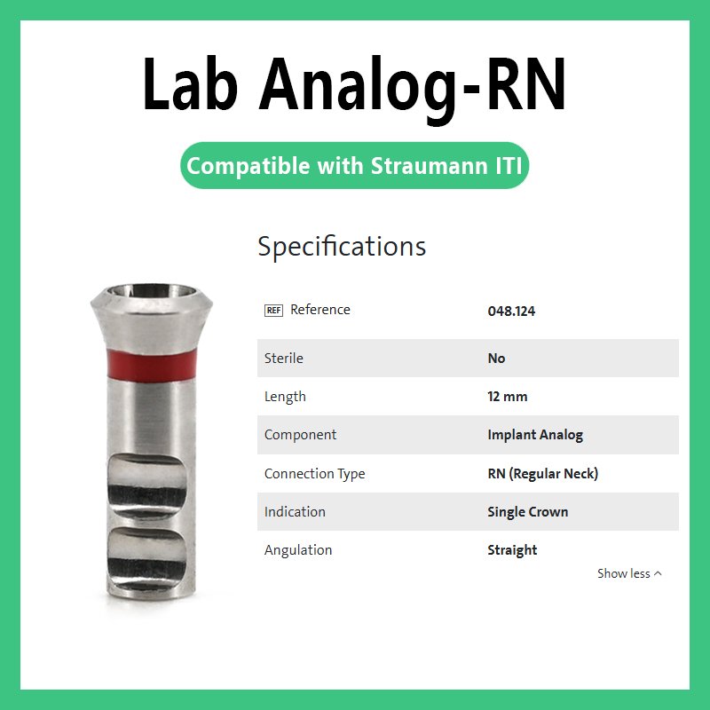 Lab Analog-RN Compatible with Straumann ITI 048.124