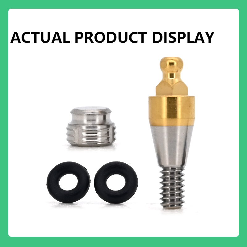 Stud/Ball Abutment compatible with Dentium Ball Abutment Diameter DØ3.3, DØ3.5 G/H: 0, 1.0, 2.0, 3.0, 4.0, 5.0