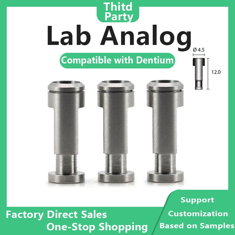 Lab analog compatible with all Dentium systems and digital impression components
