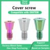 Cover screw compatible with OSSTEM dental implants
