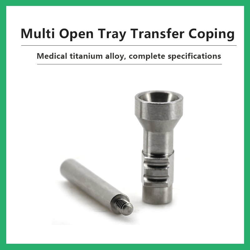 Multi Open-Tray Transfer Coping Compatible with Nobelbiocare