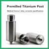 Premilled Titanium Post Compatible with BEGO