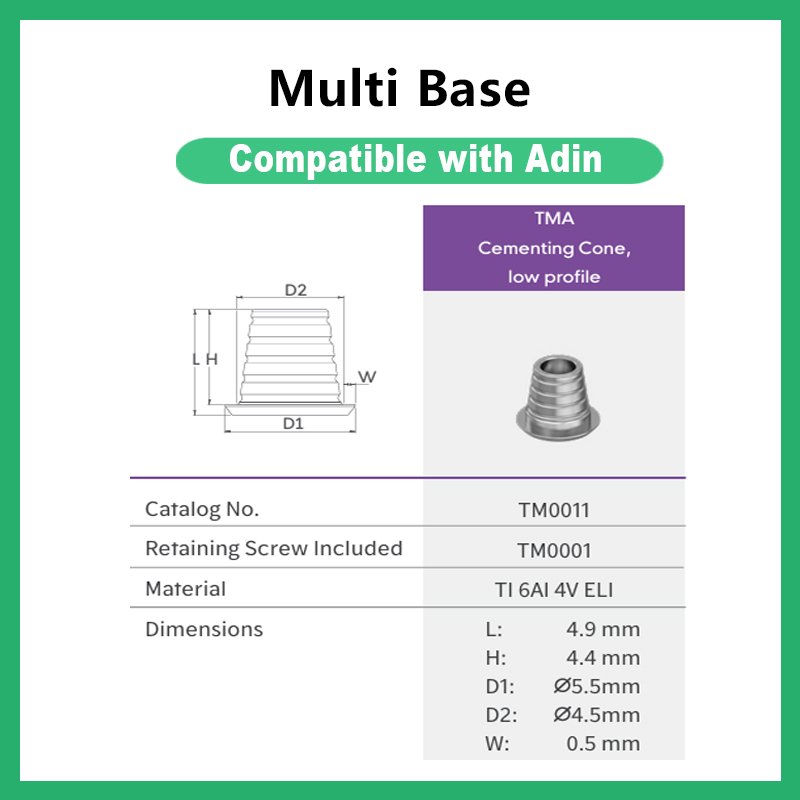 Multi Base compatible with Adin TM0011
