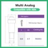 Multi analog compatible with Adin