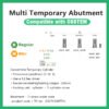 Multi Temporary Abutment: Compatible with OSSTEM