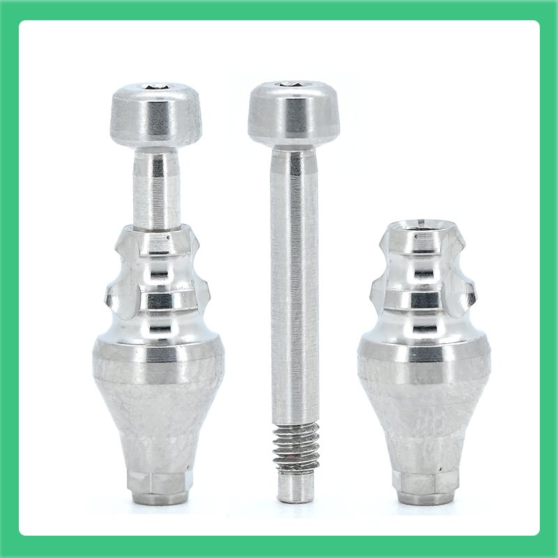 Closed tray transfer coping with screw compatible with SuperLine II SuperLine and Implantium systems hand tighten only