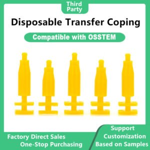 Disposable transfer coping compatible with OSSTEM dental implants
