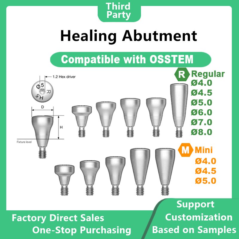 Healing Abutment: Compatible with OSSTEM