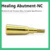 Healing Abutment-NC: Compatible with Straumann