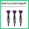 Closed-Tray Transfer Coping-RC: Compatible with Straumann