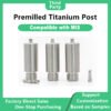 Premilled Titanium Post