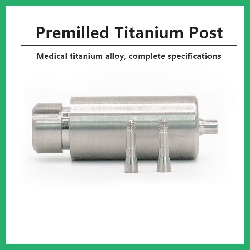 Premilled Titanium Post
