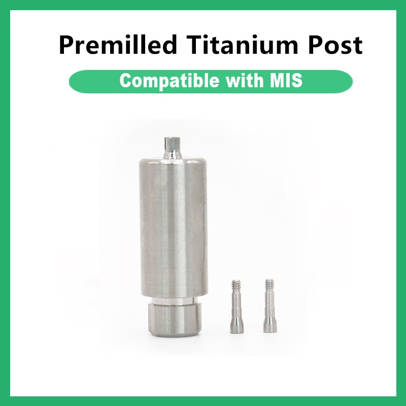 Premilled Titanium Post